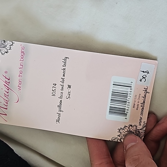 Lace Teddy - Picture 3 of 5